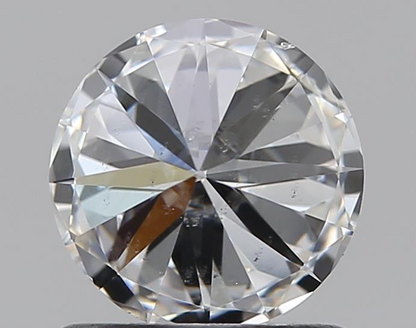 Diamant naturel 0.90ct GIA | Couleur F | Pureté VS1 | Taille ronde | TB EX EX #D10007