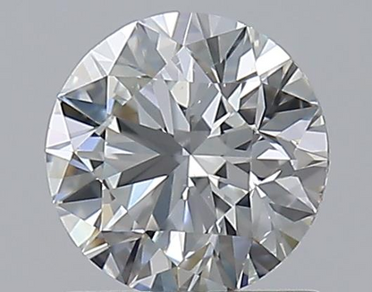 Natural 0.90ct GIA Diamond | Color F | Clarity VS2 | Round Cut | EX EX EX #D10010