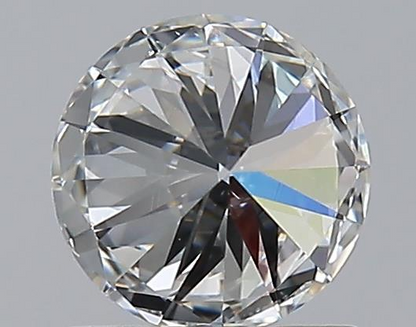 Natural 0.90ct GIA Diamond | Color F | Clarity VS2 | Round Cut | EX EX EX #D10010