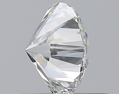 Diamant naturel 0.59ct GIA | Couleur F | Pureté IF | Taille ronde | EX EX EX #D10012
