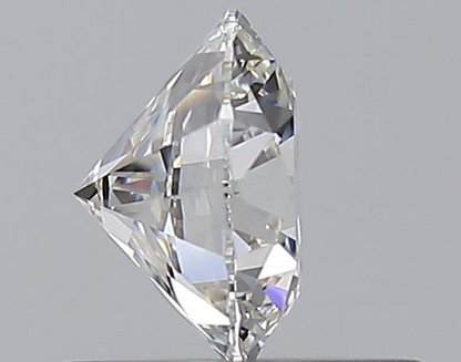 Diamant naturel 0.59ct GIA | Couleur F | Pureté IF | Taille ronde | EX EX EX #D10012