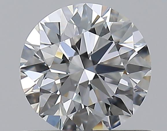 Diamant naturel 0.59ct GIA | Couleur F | Pureté IF | Taille ronde | EX EX EX #D10012