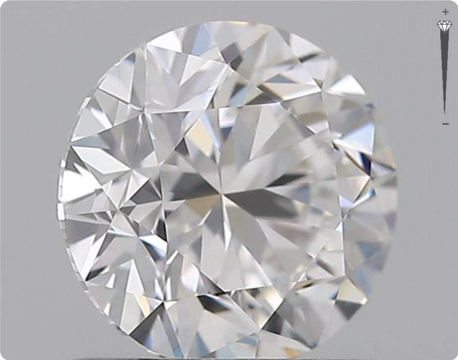 Natural 0.90ct GIA Diamond | Color E | Clarity VVS1 | Round Cut | VG EX VG #D10014