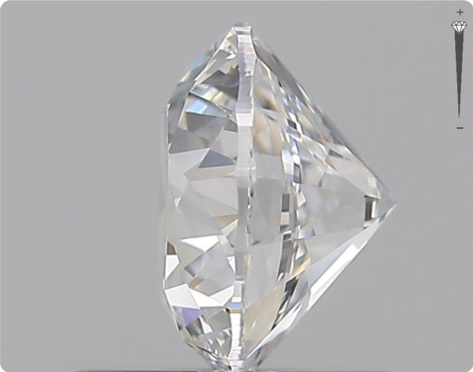 Natural 0.90ct GIA Diamond | Color E | Clarity VVS1 | Round Cut | VG EX VG #D10014