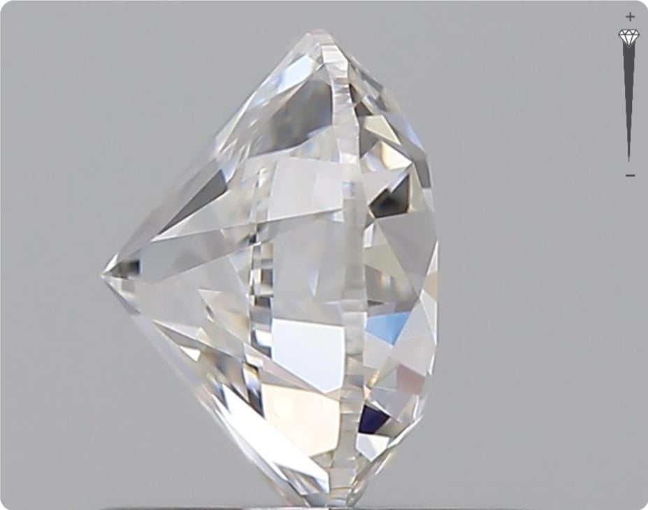 Natural 0.90ct GIA Diamond | Color E | Clarity VVS1 | Round Cut | VG EX VG #D10014