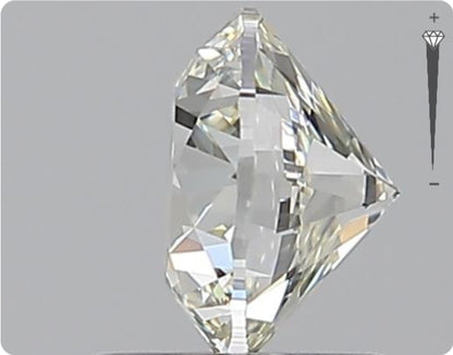 Diamant GIA naturel 1,00 carat | Couleur I | Pureté IF | Taille ronde | GD EX GD #D10015