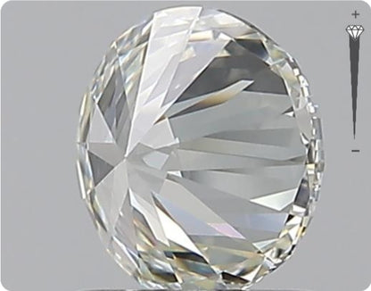Diamant GIA naturel 1,00 carat | Couleur I | Pureté IF | Taille ronde | GD EX GD #D10015