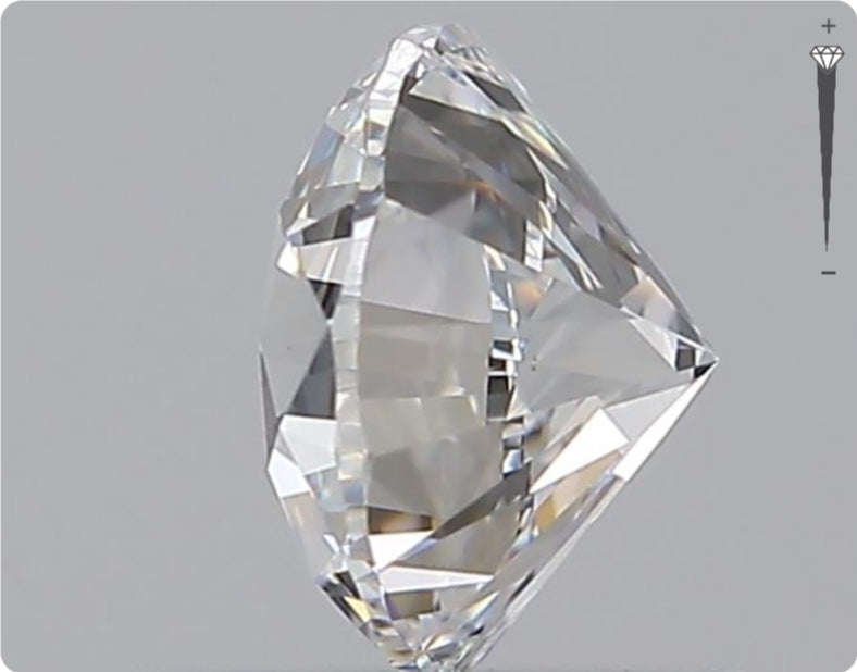 Natural 0.90ct GIA Diamond | Color D | Clarity VS1 | Round Cut | VG EX VG #D10019