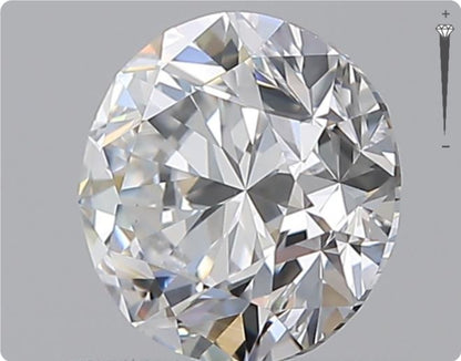 Natural 0.90ct GIA Diamond | Color D | Clarity VS1 | Round Cut | VG EX VG #D10019