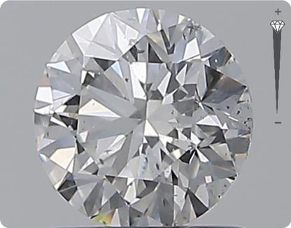 Natural 0.96ct GIA Diamond | Color D | Clarity SI2 | Round Cut | VG EX EX #D10020