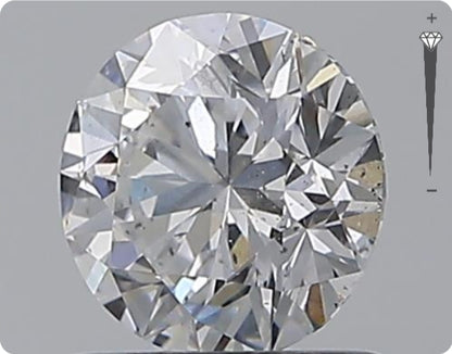 Natural 0.96ct GIA Diamond | Color D | Clarity SI2 | Round Cut | VG EX EX #D10020