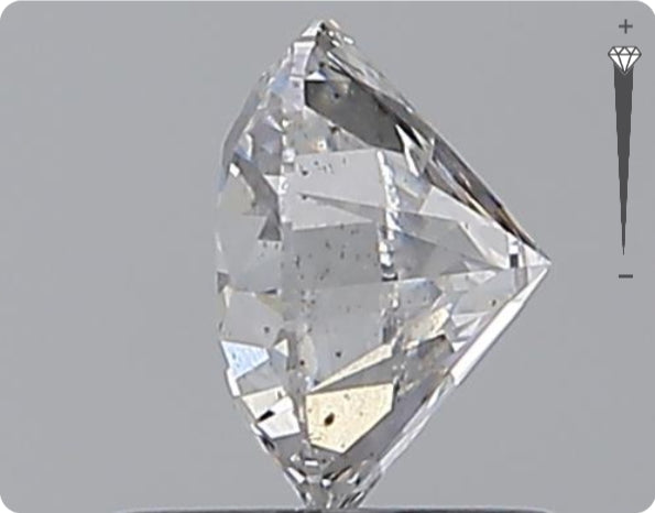 Natural 0.96ct GIA Diamond | Color D | Clarity SI2 | Round Cut | VG EX EX #D10020