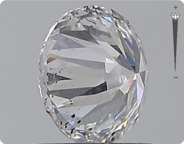 Natural 0.96ct GIA Diamond | Color D | Clarity SI2 | Round Cut | VG EX EX #D10020