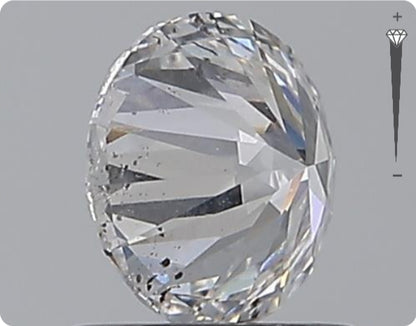 Natural 0.96ct GIA Diamond | Color D | Clarity SI2 | Round Cut | VG EX EX #D10020