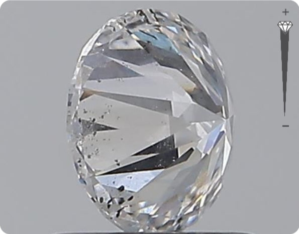 Natural 0.96ct GIA Diamond | Color D | Clarity SI2 | Round Cut | VG EX EX #D10020
