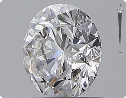 Natural 0.96ct GIA Diamond | Color D | Clarity SI2 | Round Cut | VG EX EX #D10020