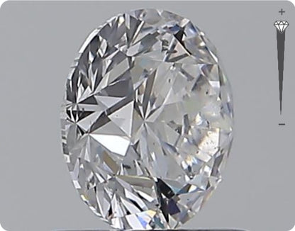 Natural 0.96ct GIA Diamond | Color D | Clarity SI2 | Round Cut | VG EX EX #D10020