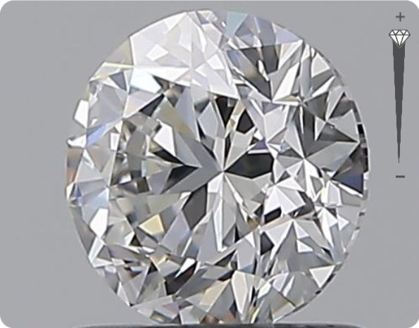 Natural 0.90ct GIA Diamond | Color D | Clarity VS1 | Round Cut | VG EX EX #D10021