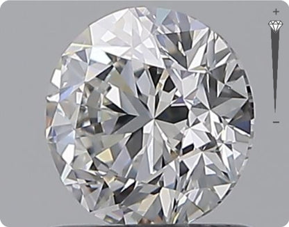 Natural 0.90ct GIA Diamond | Color D | Clarity VS1 | Round Cut | VG EX EX #D10021