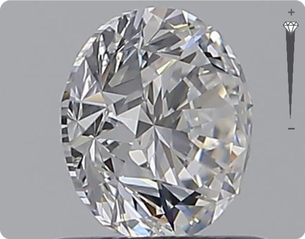 Natural 0.90ct GIA Diamond | Color D | Clarity VS1 | Round Cut | VG EX EX #D10021