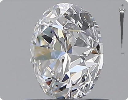 Natural 0.90ct GIA Diamond | Color D | Clarity VS1 | Round Cut | VG EX EX #D10021