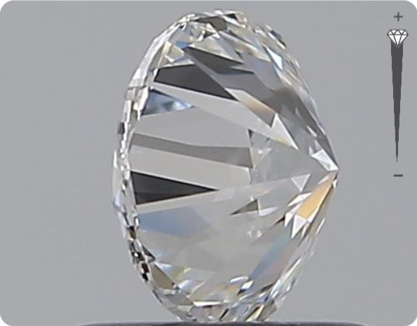 Natural 0.90ct GIA Diamond | Color D | Clarity VS1 | Round Cut | VG EX EX #D10021