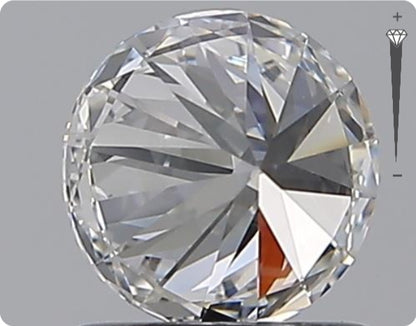 Natural 0.90ct GIA Diamond | Color D | Clarity VS1 | Round Cut | VG EX EX #D10021