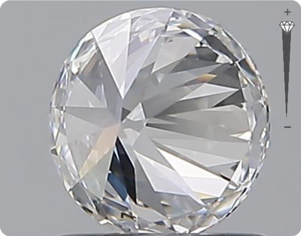 Natural 0.90ct GIA Diamond | Color D | Clarity VS1 | Round Cut | VG EX EX #D10021
