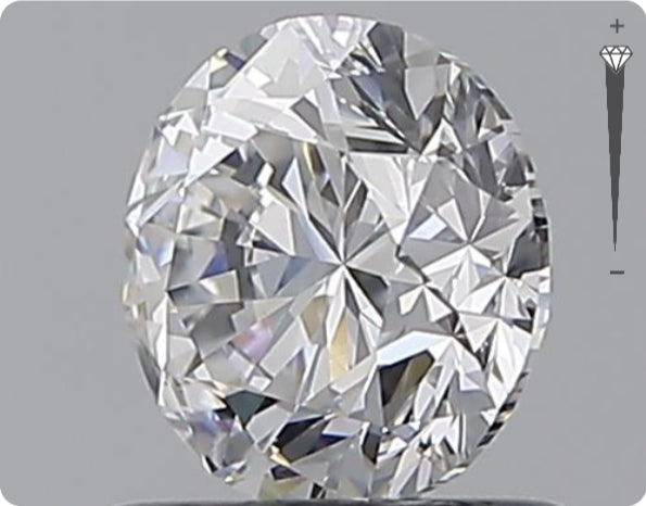 Natural 0.90ct GIA Diamond | Color D | Clarity VS1 | Round Cut | VG EX EX #D10021