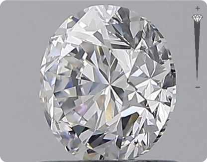 Natural 0.90ct GIA Diamond | Color D | Clarity VS1 | Round Cut | VG EX EX #D10021