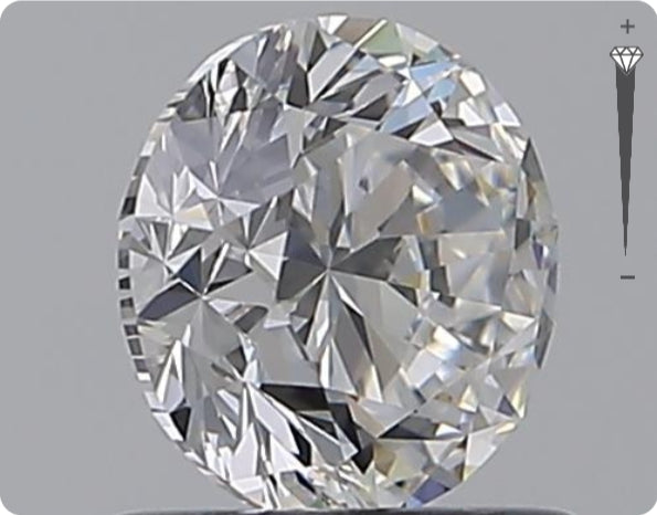 Natural 0.90ct GIA Diamond | Color D | Clarity VS1 | Round Cut | VG EX EX #D10021
