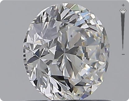 Natural 0.90ct GIA Diamond | Color D | Clarity VS1 | Round Cut | VG EX EX #D10021