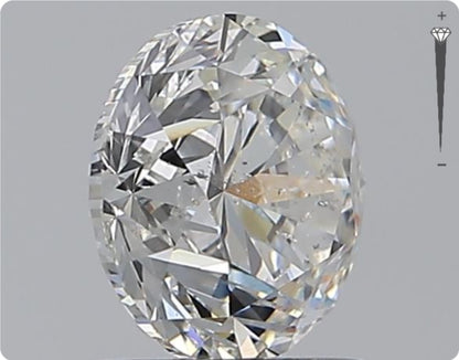 Diamant naturel GIA de 1,50 ct | Couleur H | Pureté SI2 | Taille Ronde | GD EX VG #D10022