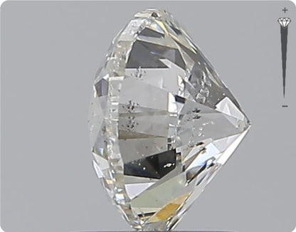 Diamant naturel GIA de 1,50 ct | Couleur H | Pureté SI2 | Taille Ronde | GD EX VG #D10022
