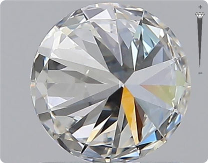 Natural 0.91ct GIA Diamond | Color E | Clarity VVS2 | Round Cut | EX EX EX #D10023