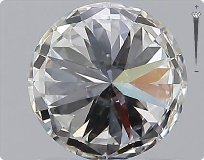 Natural 0.91ct GIA Diamond | Color E | Clarity VVS2 | Round Cut | EX EX EX #D10023