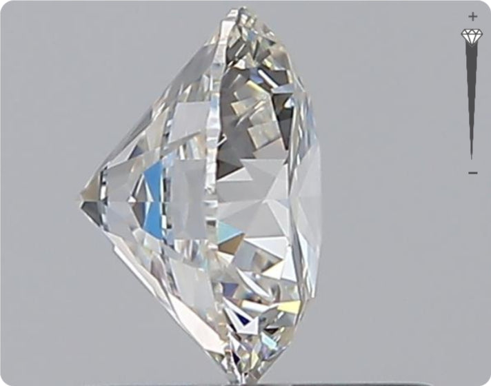 Natural 0.91ct GIA Diamond | Color E | Clarity VVS2 | Round Cut | EX EX EX #D10023