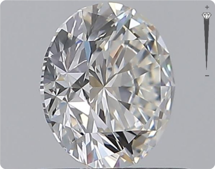 Natural 0.91ct GIA Diamond | Color E | Clarity VVS2 | Round Cut | EX EX EX #D10023