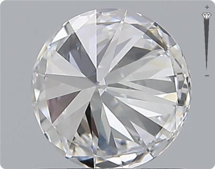Natural 0.90ct GIA Diamond | Color F | Clarity VVS1 | Round Brilliant Cut | VG EX VG #D10024