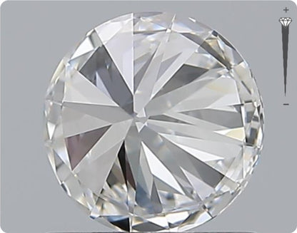 Natural 0.90ct GIA Diamond | Color F | Clarity VVS1 | Round Brilliant Cut | VG EX VG #D10024