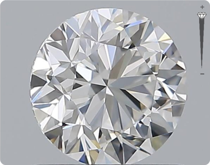 Natural 0.90ct GIA Diamond | Color F | Clarity VVS1 | Round Brilliant Cut | VG EX VG #D10024