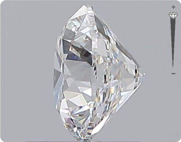 Natural 0.72ct GIA Diamond | Color D | Clarity IF | Round Brilliant Cut | EX EX EX #D10025