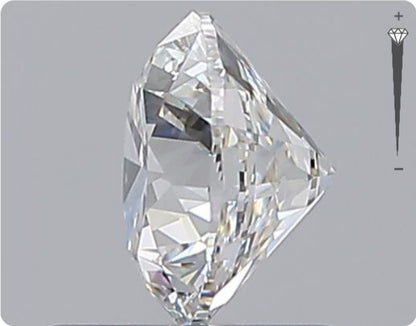 Natural 0.72ct GIA Diamond | Color D | Clarity IF | Round Brilliant Cut | EX EX EX #D10025