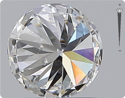 Natural 0.72ct GIA Diamond | Color D | Clarity IF | Round Brilliant Cut | EX EX EX #D10025