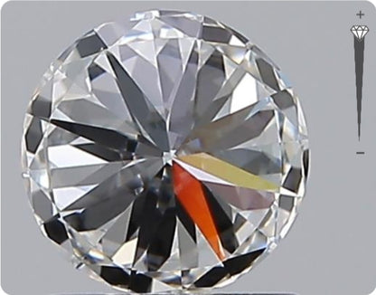 Natural 0.72ct GIA Diamond | Color D | Clarity IF | Round Brilliant Cut | EX EX EX #D10025