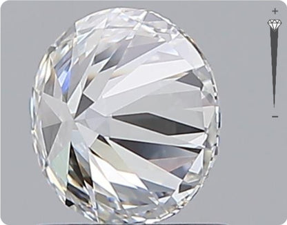 Natural 0.72ct GIA Diamond | Color D | Clarity IF | Round Brilliant Cut | EX EX EX #D10025