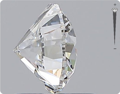 Natural 0.72ct GIA Diamond | Color D | Clarity IF | Round Brilliant Cut | EX EX EX #D10025