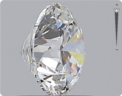 Natural 0.72ct GIA Diamond | Color D | Clarity IF | Round Brilliant Cut | EX EX EX #D10025