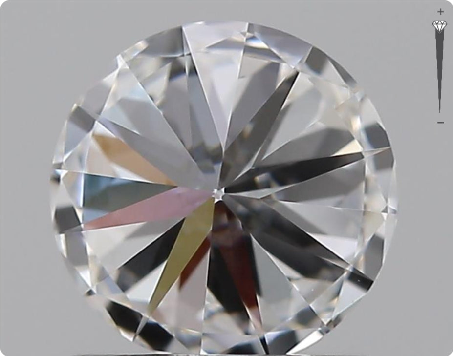 Natural 1.51ct GIA Diamond | Color I | Clarity SI2 | Round Cut | EX EX EX #D10026