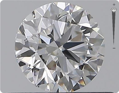 Diamant naturel GIA 1.50ct | Couleur H | Pureté SI2 | Taille Ronde | GD EX GD #D10029